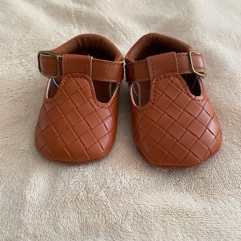 Lucky Brand Brown Woven Kids Shoes